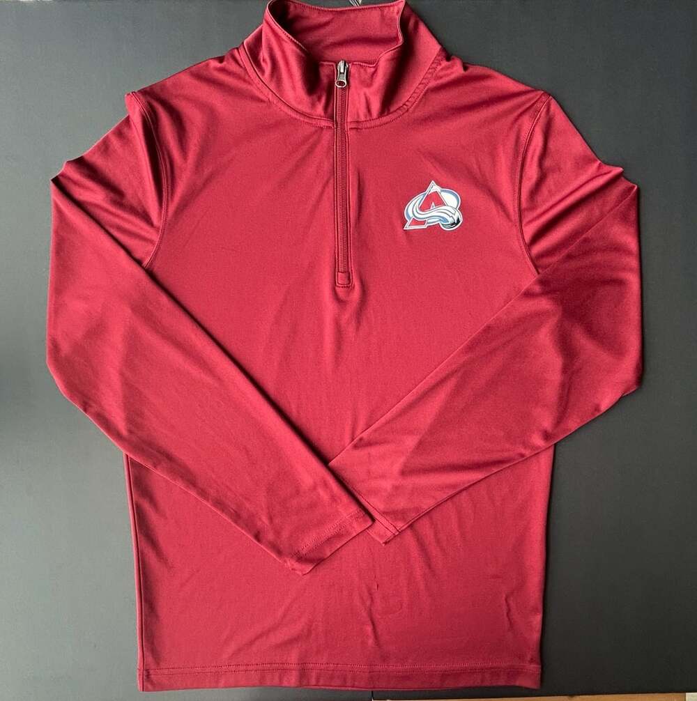 Fanatics Colorado Avalanche Quarter Zip Size S Pullover